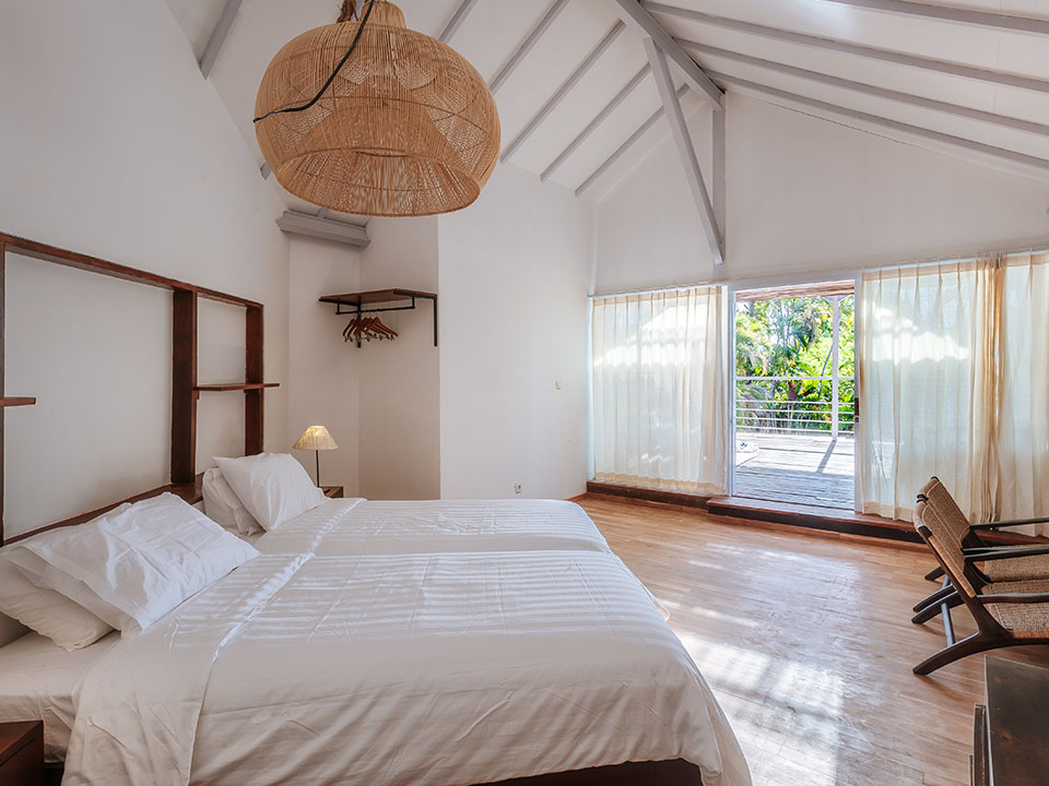 upstairs room bali villa